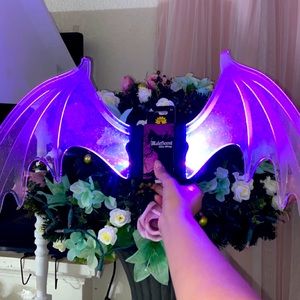 Light Up Maleficent Wings